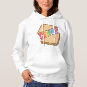 Stolz. Liebe ist Liebe. Niedliche Liebe. Regenboge Hoodie