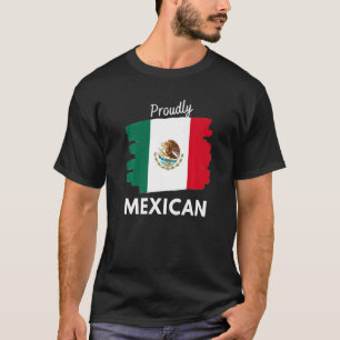 Stolz mexikanische Flagge Grafik T-Shirt