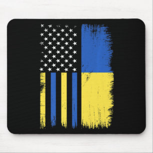 Stolz mit der Ukraine Vintages ukrainisches Amerik Mousepad