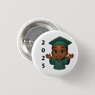 Stolz Moment Herzlichen Glückwunsch 2025 Absolvent Button