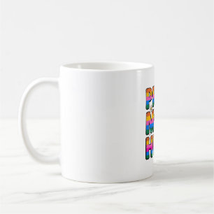 Stolz-Mutter-Umarmer Vintage-Regenbogen-Vektor-Des Kaffeetasse