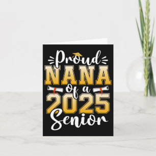 Stolz Nana eines Cl von 2025 Senior Abschluss Karte