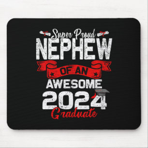 Stolz Nephew von einem 2024-Grad-24-Abschluss Mousepad