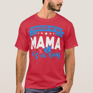 Stolz neue Mama Es ist ein Junge Geschlecht offenb T-Shirt