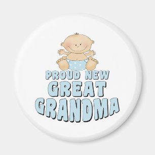 STOLZ NEUER GROSSER Oma-T - Shirt Magnet