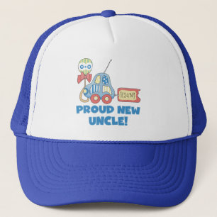 Stolz neuer Onkel Es ist ein Boy Tshirts und Gesch Truckerkappe