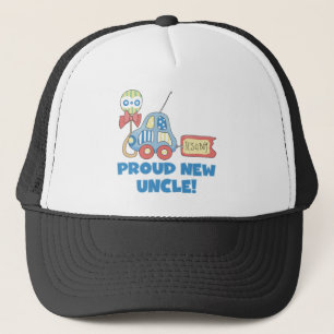 Stolz neuer Onkel Es ist ein Boy Tshirts und Gesch Truckerkappe
