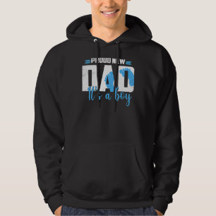 Stolz neuer Vater Es ist eine männliche Schwangers Hoodie