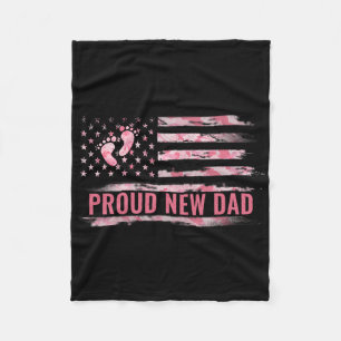 Stolz New Dad Men New Girl Ba Fleecedecke