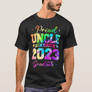 Stolz Onkel eines 2023 Absolventen Senior 23 Famil T-Shirt