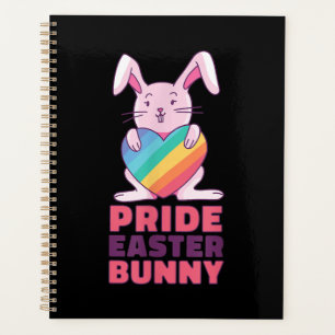 Stolz Ostern Bunny Rainbow farben LGBT Herz Bunny Planer