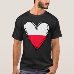 Stolz, Pole zu sein, liebe Warschau, Polenflagge H T-Shirt