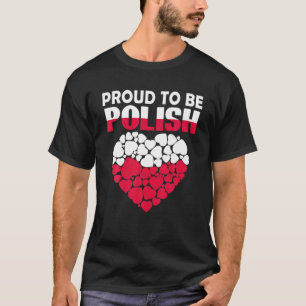Stolz, Polnisch-Polnische Flagge Polen T-Shirt