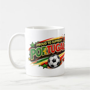 STOLZ, PORTUGAL ZU UNTERSTÜTZEN Portugiesischer Kaffeetasse