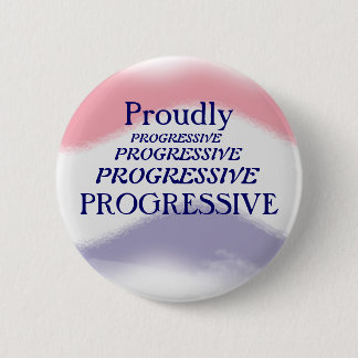 Stolz progressiver politischer Knopf Button