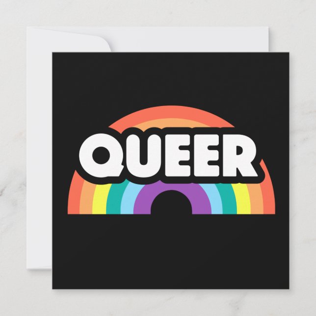 Stolz - Quee Regenbogen-Liebe ist Liebe. (Vorderseite)