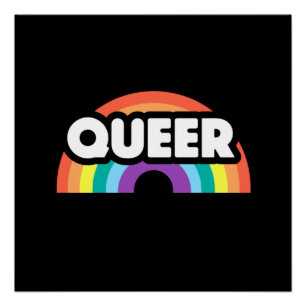 Stolz - Quee Regenbogen-Liebe ist Liebe. Poster