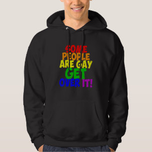 Stolz Regenbogen Einige Leute sind Gay Lgbt Suppor Hoodie