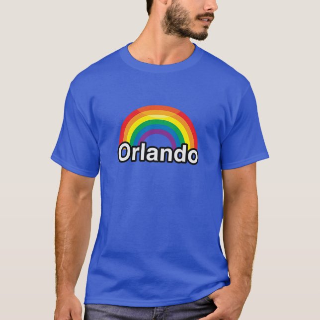 STOLZ-REGENBOGEN ORLANDOS LGBT - .PNG T-Shirt (Vorderseite)