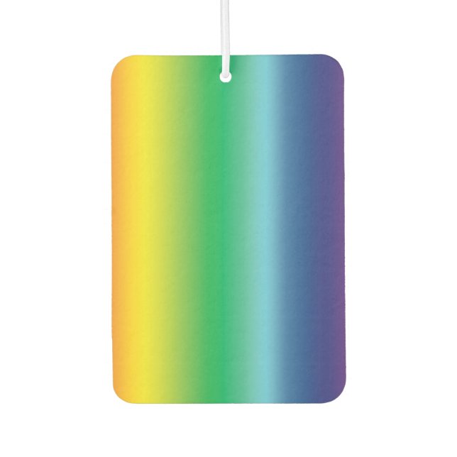 Stolz Regenbogenfarben lgbtq, Lufterfrischer (Vorderseite)