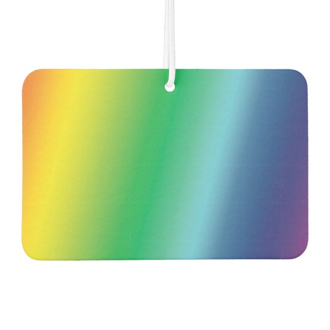 Stolz Regenbogenfarben lgbtq, Lufterfrischer (Vorderseite)