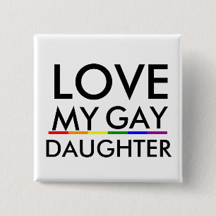 Stolz Schwul und Lesbisch Stolz LIEBE MEINE SCHWUL Button