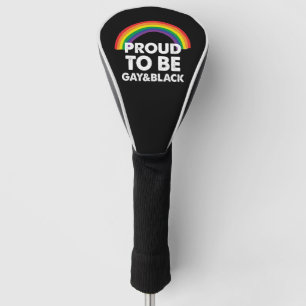 Stolz, schwul und schwarz zu sein golf headcover