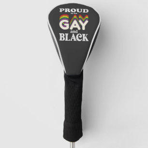 Stolz, Schwul und Schwarz zu sein LGBT Pride Golf Headcover