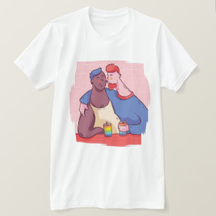 Stolz, schwule Liebe hat kein Geschlecht Männer Ki T-Shirt