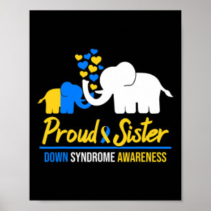 Stolz Sister World Down Syndrome Awareness Day Ele Poster