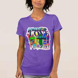 Stolz | Spread Liebe nicht hassen T-Shirt