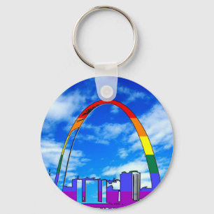 Stolz St. Louis GLBT Schlüsselanhänger