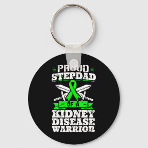 Stolz Stepdad eines Kidney-Kidnell Krieger KD Awar Schlüsselanhänger