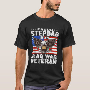Stolz Stepdad Irak Veteran Patriotic Military D T-Shirt