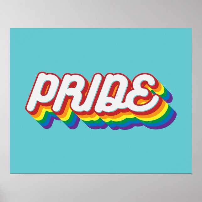 Stolz | Stil der 70er Jahre Poster (Vorne)