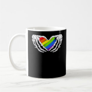 Stolz - Stolze SkelettHände mit Herz 2 Klassik Kaffeetasse