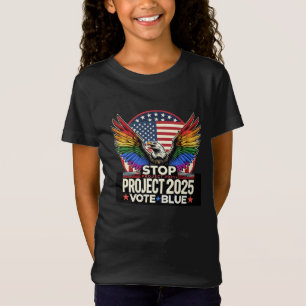 Stolz - Stopp 2025 - Abstimmung blau T-Shirt