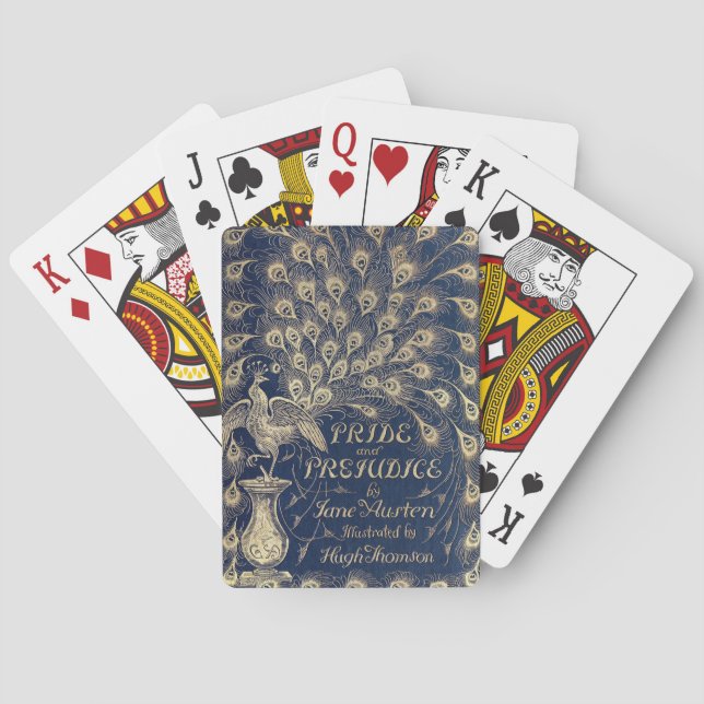 Stolz-u. Vorurteil-Spielkarten Spielkarten (Rückseite)