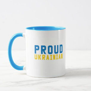 stolz Ukrainisch Tasse