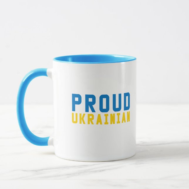 stolz Ukrainisch Tasse (Links)