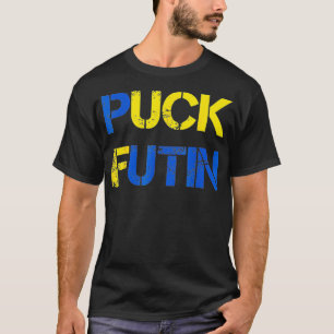 Stolz ukrainische Lover ich mit der Ukraine Puck F T-Shirt