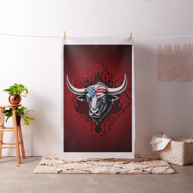 Stolz und Stärke, ein amerikanischer Stier Stoff (Beispiel)