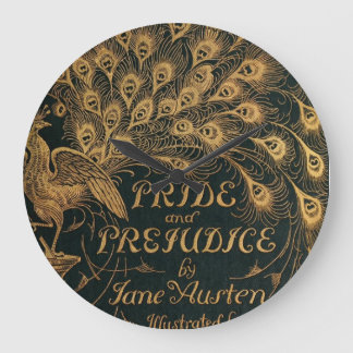 Stolz und Vorurteil Jane Austen (1894) Große Wanduhr