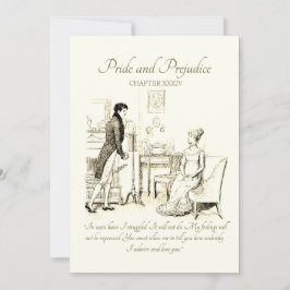 Stolz und Vorurteile Darcy's erster Vorschlag