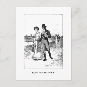 Stolz und Vorurteile - Elisabeth und Mr. Darcy Postkarte