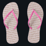 Stolz und Vorurteile Flip Flops<br><div class="desc">Der zweite Vorschlag von Herrn Darcy, von Jane Austen Pride and Prejudice.</div>