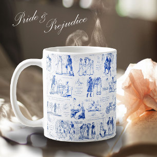 Stolz und Vorurteile Kaffeetasse