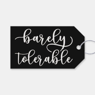 Stolz und Vorurteile - kaum tolerierbar I Geschenkanhänger