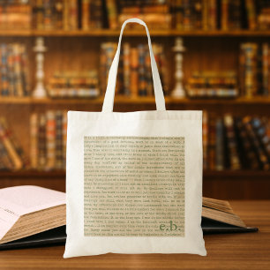 Stolz und Vorurteile Personalisierte Tote-Beutel Tragetasche