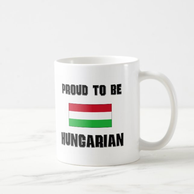 Stolz, UNGARISCH zu sein Kaffeetasse (Rechts)